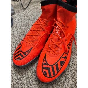 Nkie MercurialX Proximo Street TF Bright Crimson Red Soccer Shoes Mens Size 13